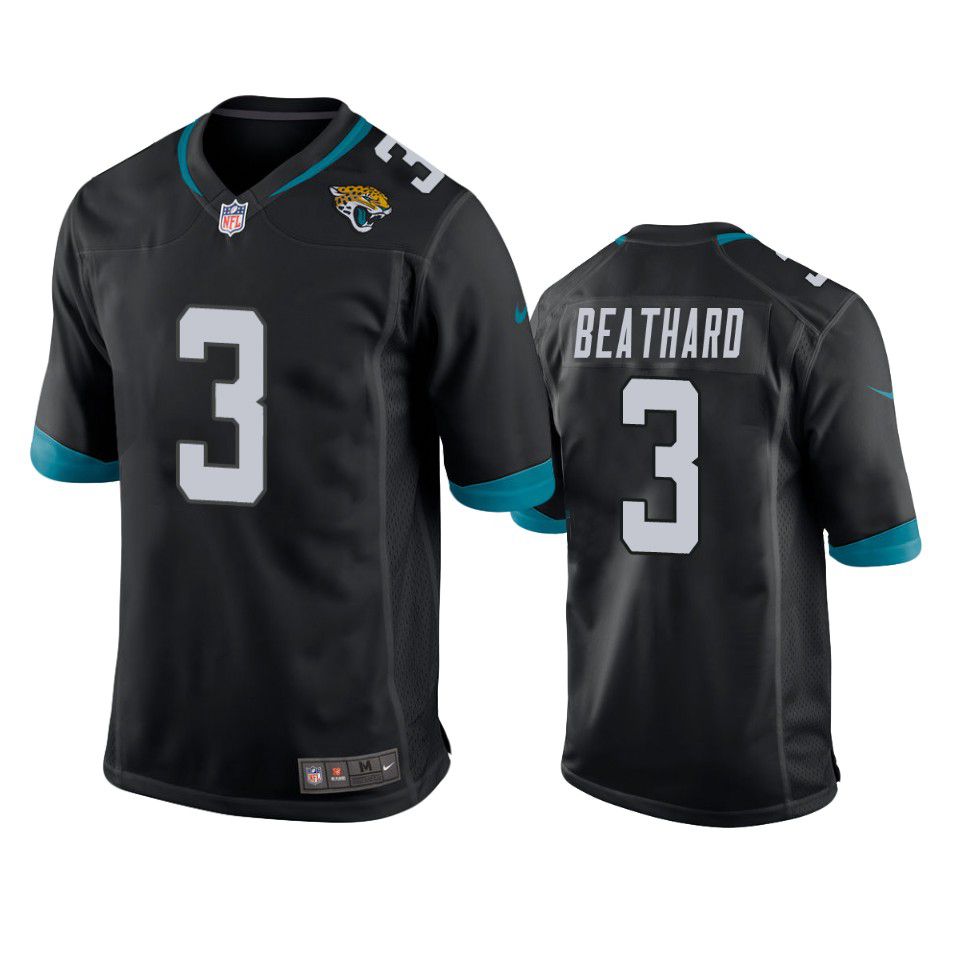 Men Jacksonville Jaguars 3 C.J. Beathard Nike Black Game NFL Jersey